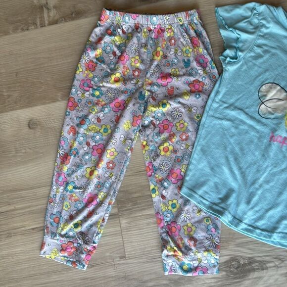 ‘bee happy’ Pajama Set Girls Size 8 - Picture 4 of 5